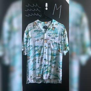Tropical Button-Up Shirt